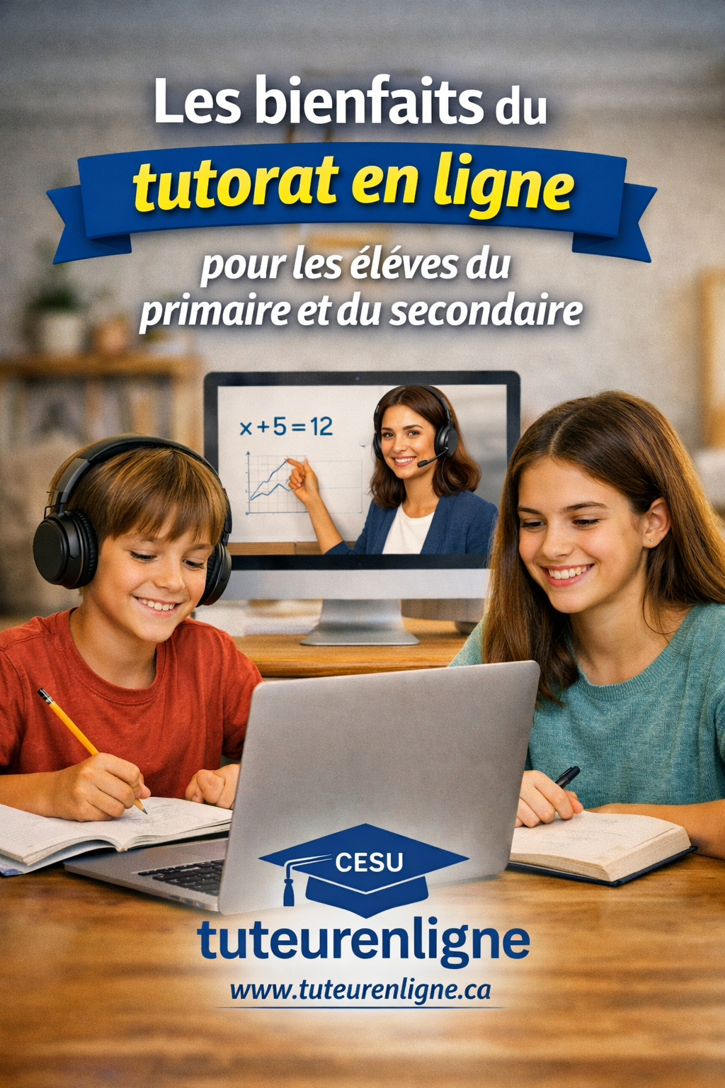 Les bienfaits du tutorat en ligne pour les élèves du primaire et du secondaire